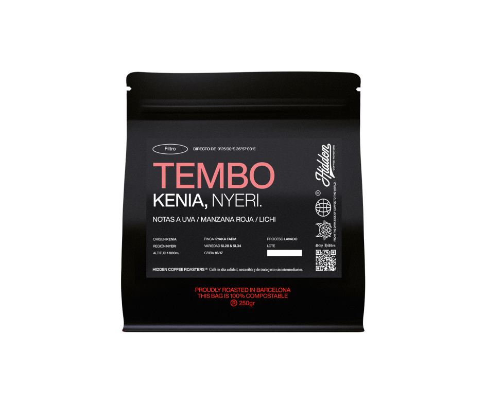Tembo specialty coffee, 250gr format from Kenya